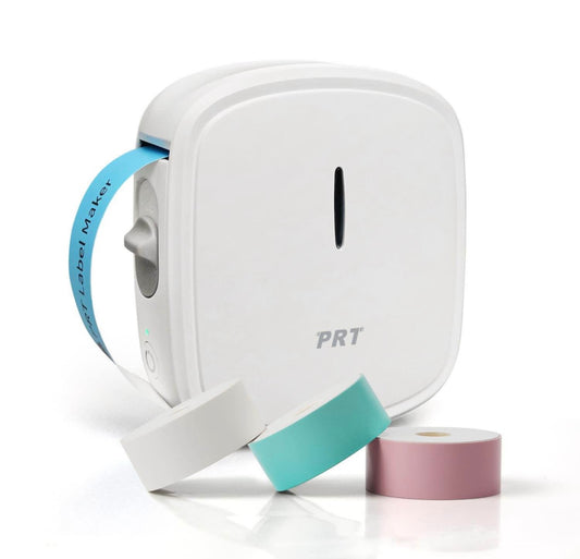 prt Qutie Bluetooth Label Maker Sticker, USB Rechargeable Label Maker