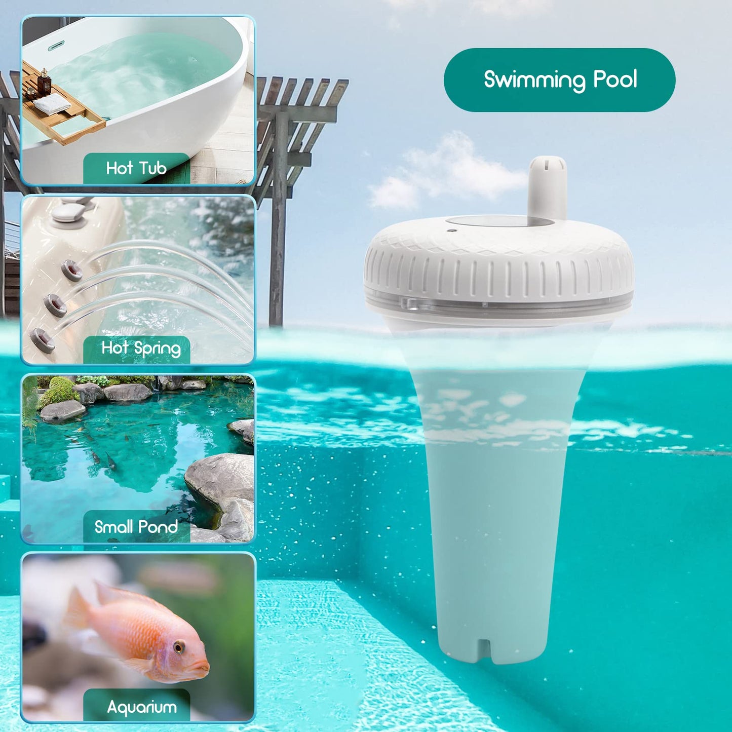 Inkbird Wireless Pool Thermometer and Receiver Set