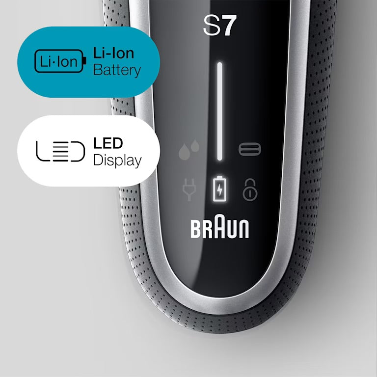 Braun Series 7 71-S7200cc Wet & Dry shaver with SmartCare centre