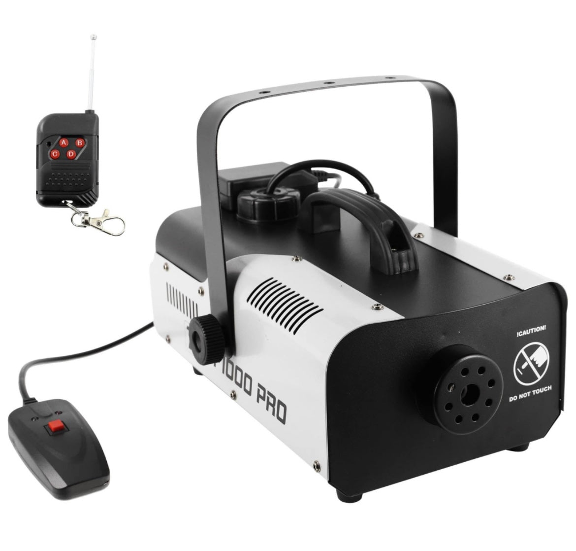 BoomToneDJ F1000 Pro 1000W portable smoke machine, High speed 150m3/min, 1.2L tank, Smoke projection