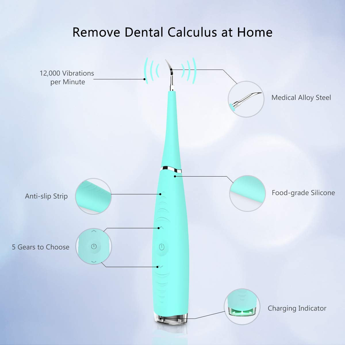 iFanze Electric Dental Calculus Remover