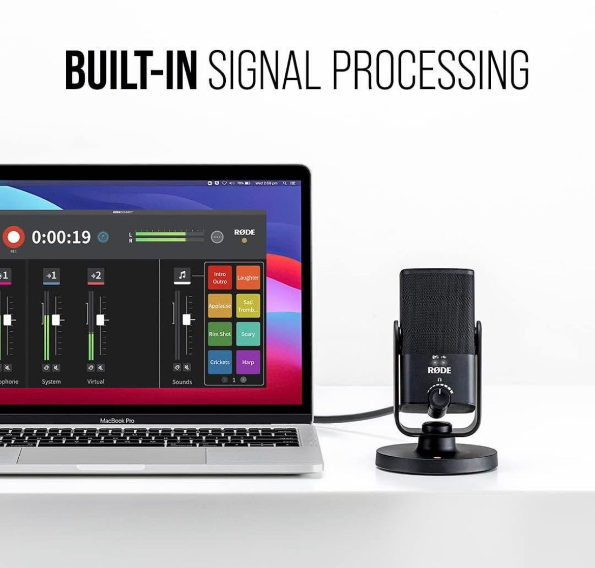 RØDE NT-USB Mini Versatile Studio-quality Condenser USB Microphone