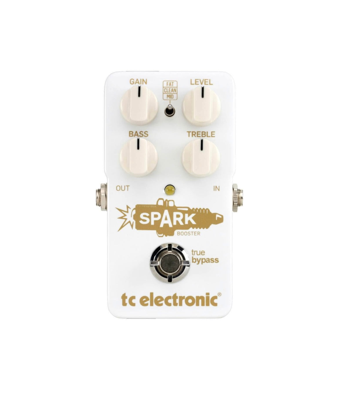 TC Electronic SPARK BOOSTER Awesome Booster Pedal with Gain Control and Active EQ