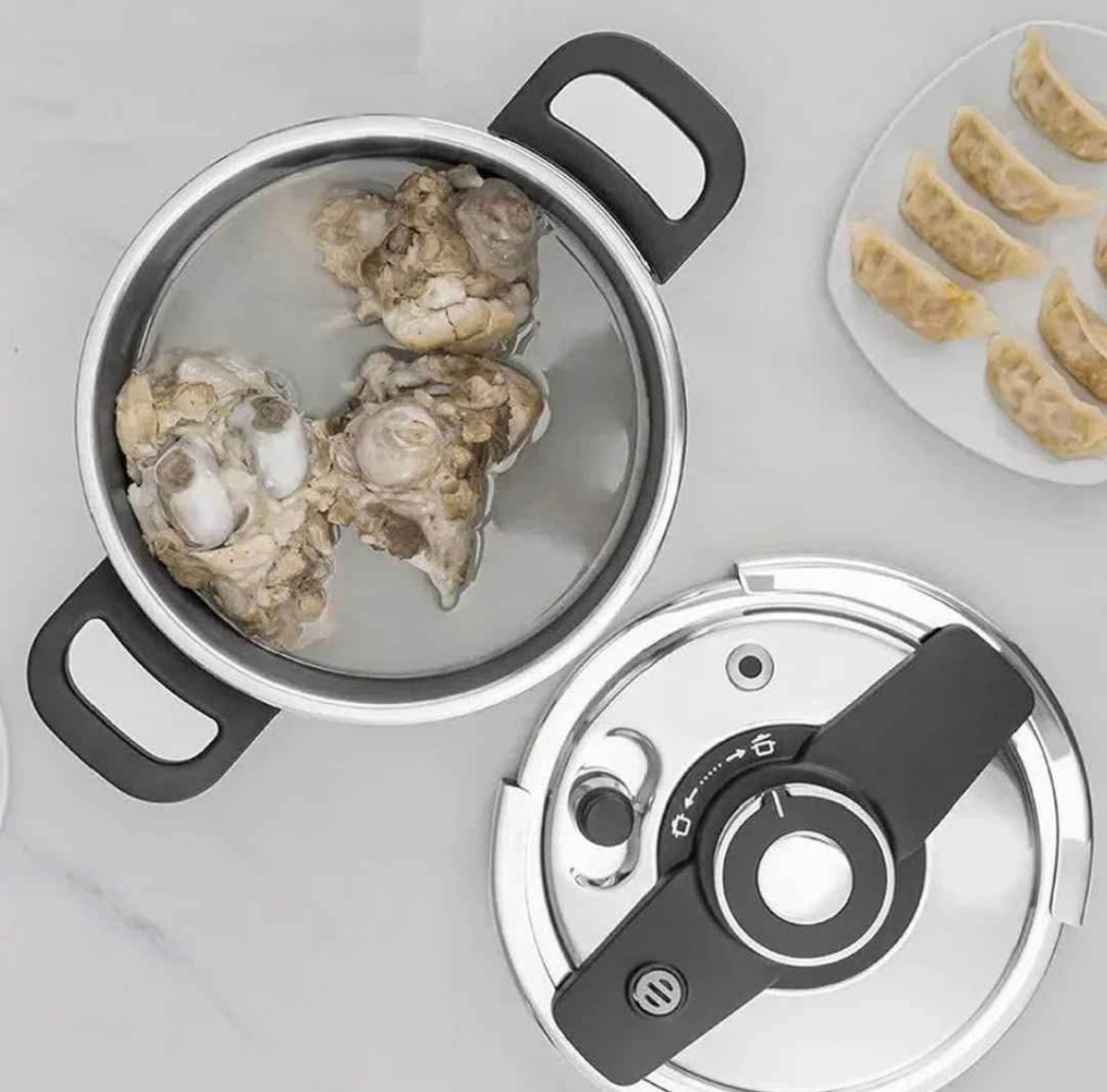 FfiMe Stainless Steel Pressure Cooker 10L 23Cm