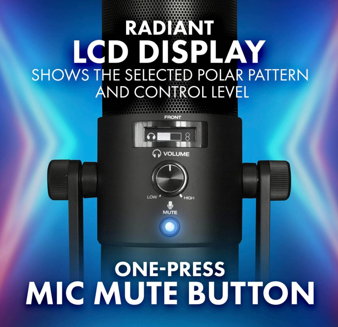 M-Audio Uber Mic | Professional USB Microphone With Switchable Polar Patterns