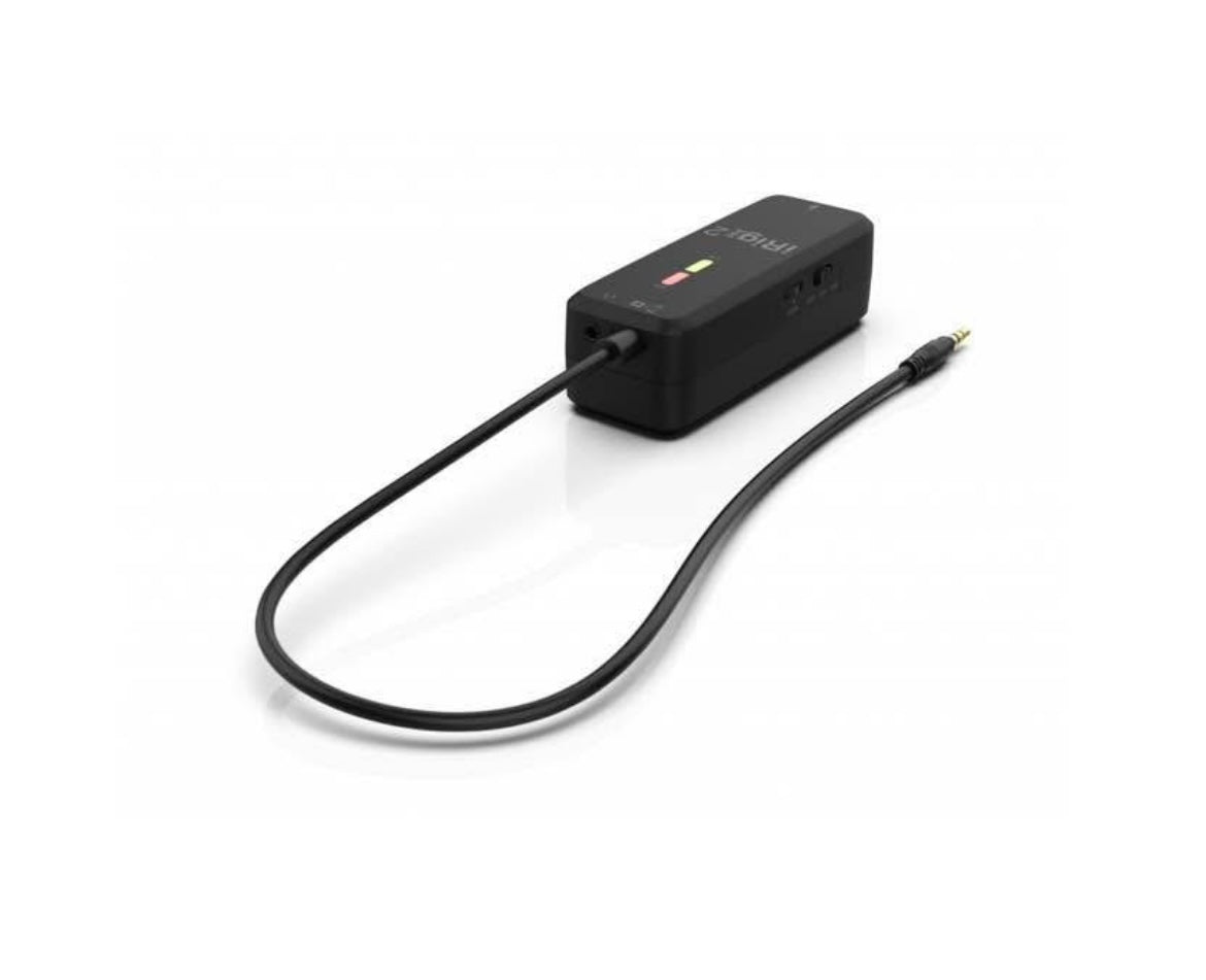 IK Multimedia iRig Pre 2 mic preamp adapter interface