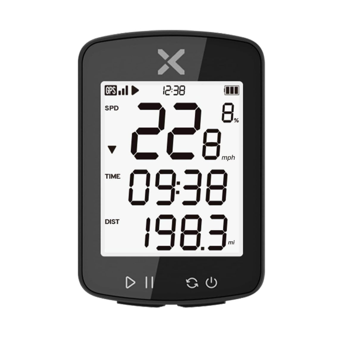 XOSS G Gen2 GPS Bike Computer Wireless, Bluetooth IPX7 Waterproof Cycling Computer