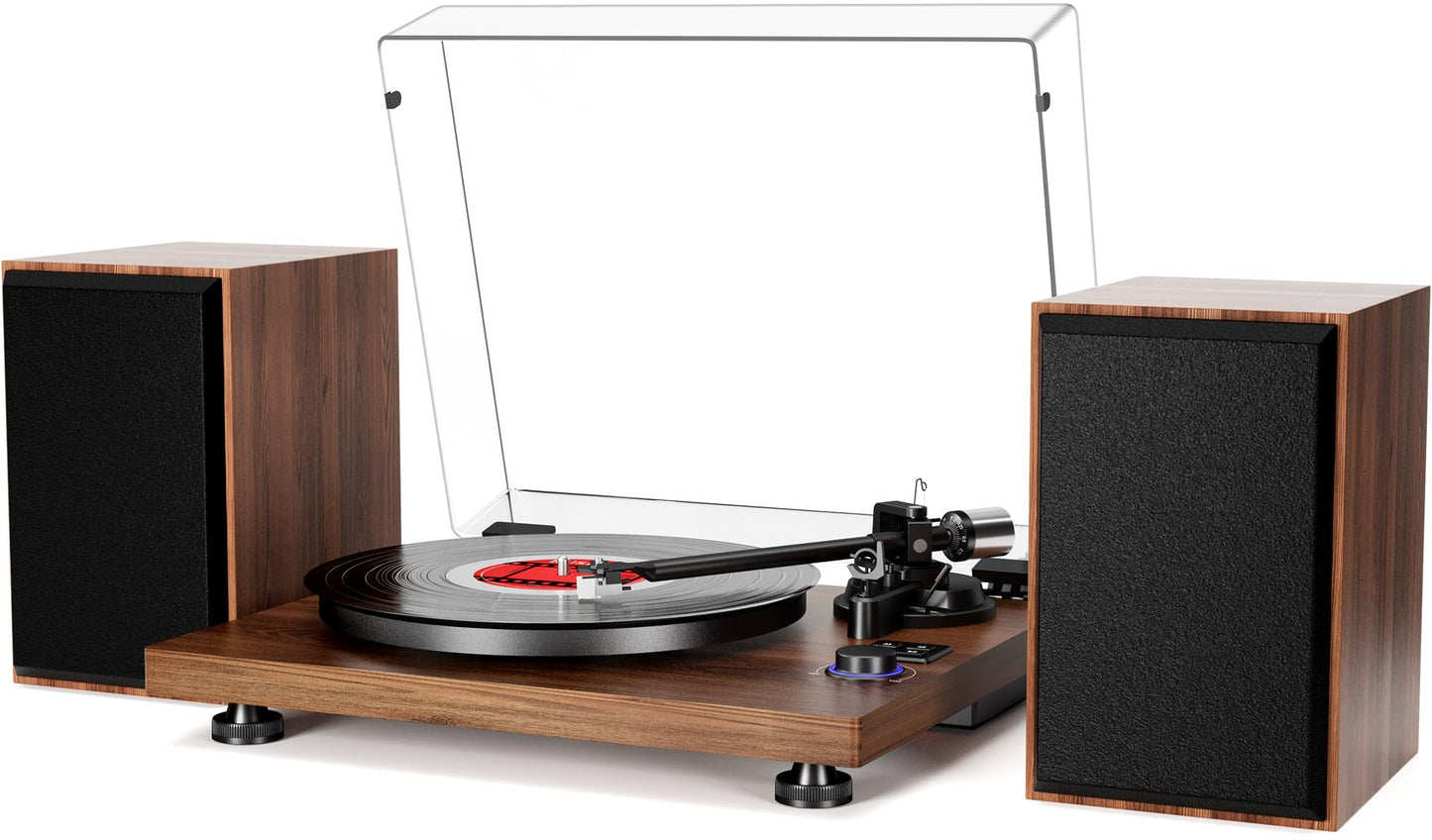 DIGITNOW! Bluetooth Record Player Wireless Turntable HiFi System