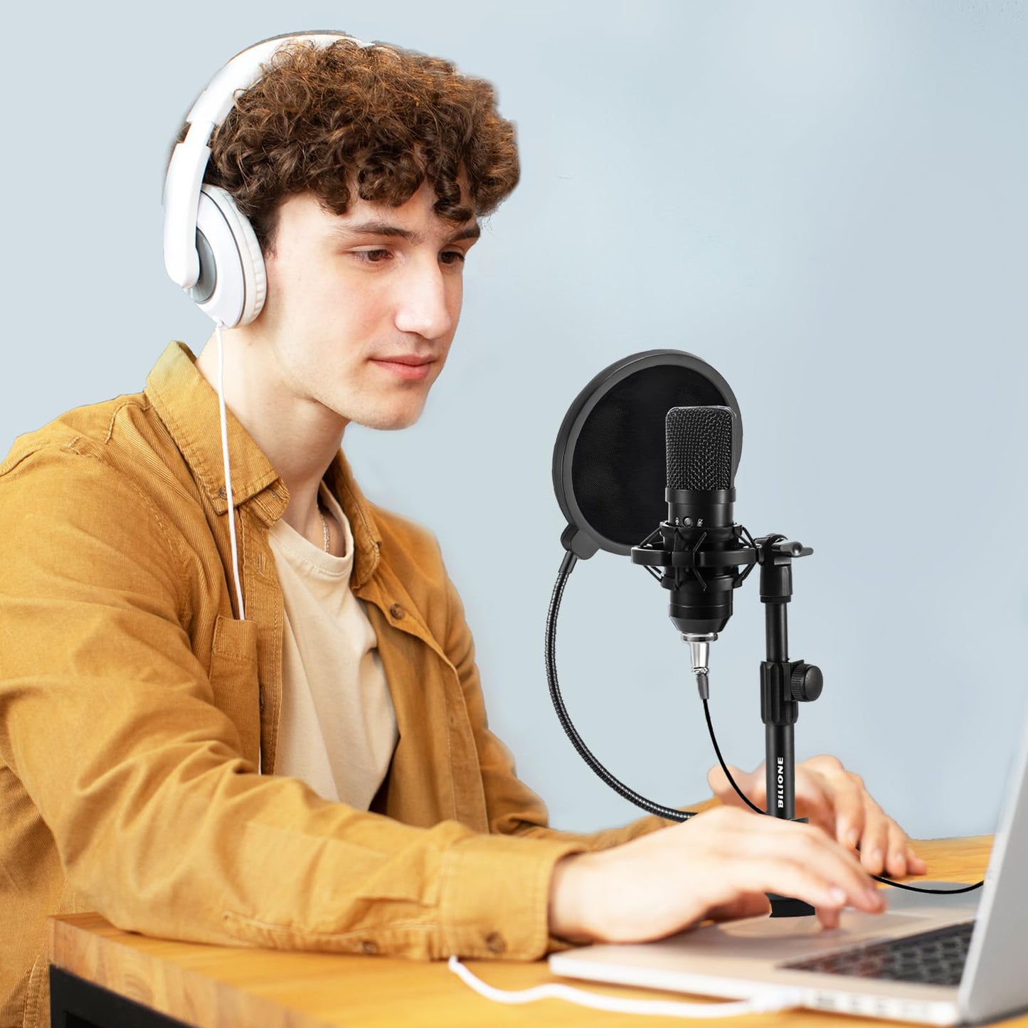 BILIONE Multifunctional Desktop Microphone Stand