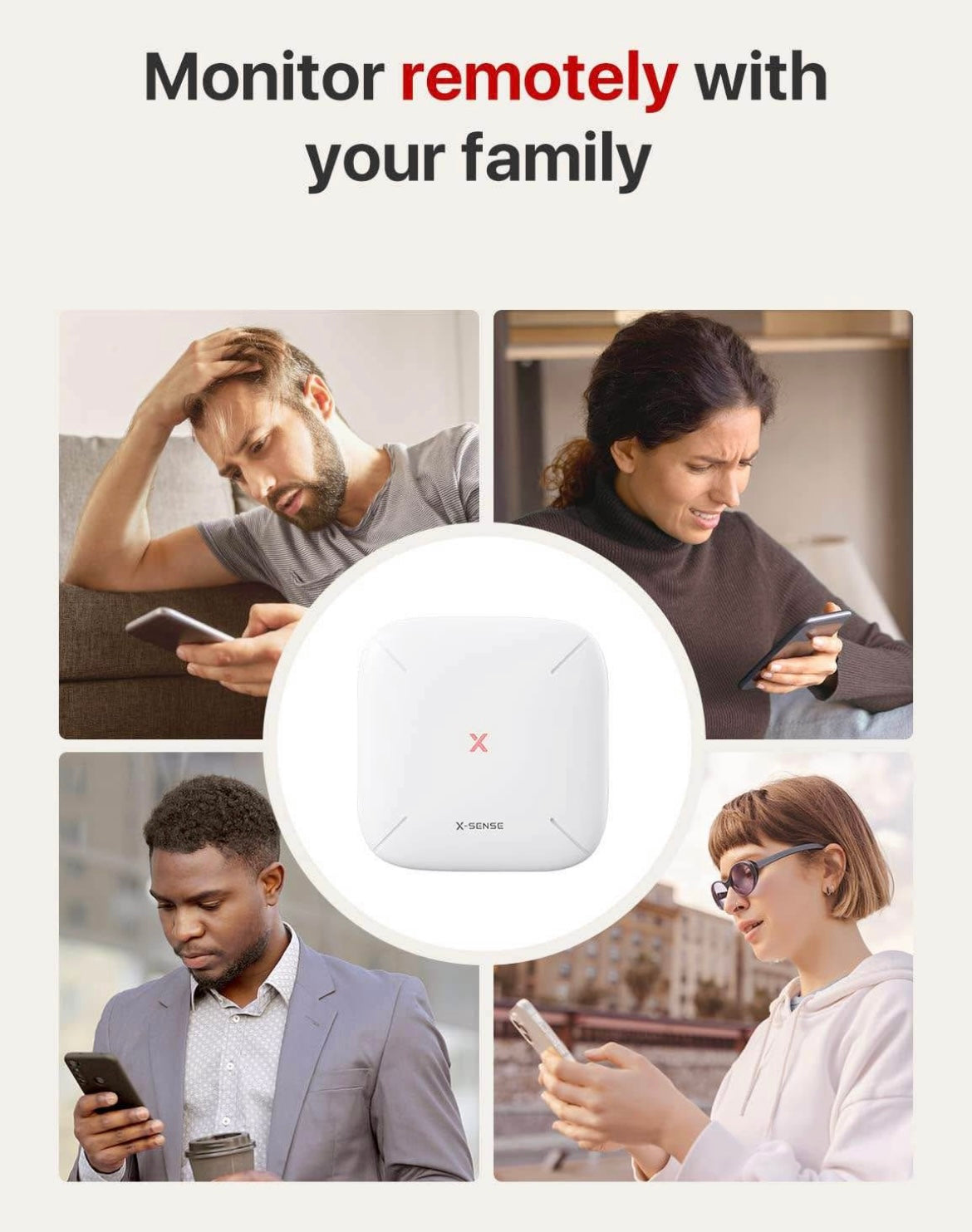 X-Sense Smart Home Base Station, 2.4 GHz Wi-Fi Required, Enhance Your Home Safety Network