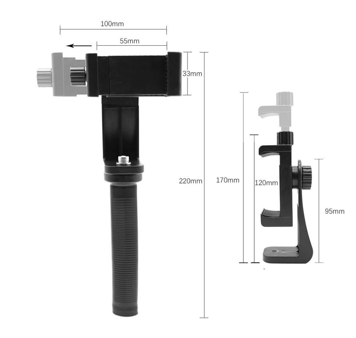 FANTASEAL Smartphone Hand Grip Stabilizer Mobile phone holder