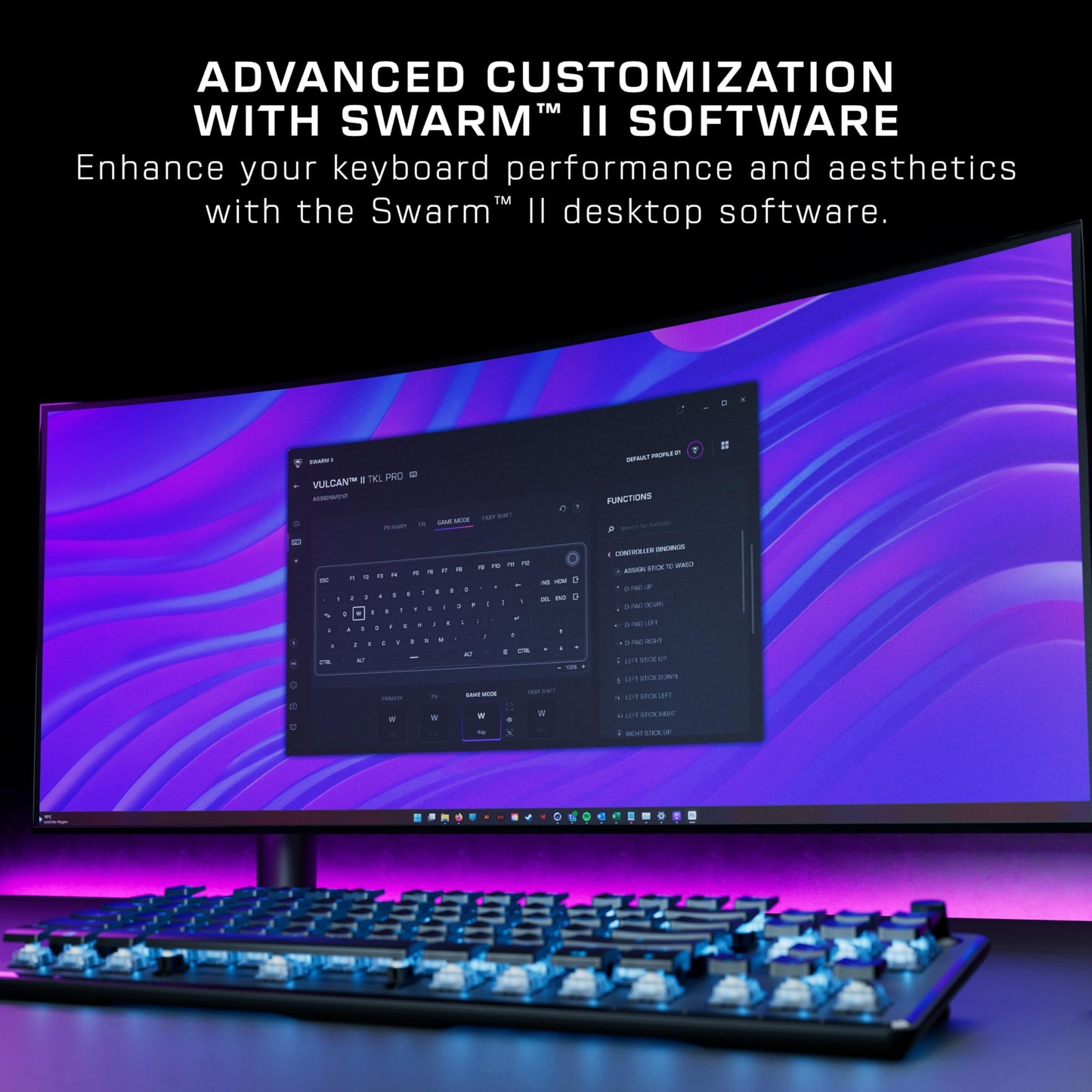 Turtle Beach Vulcan II TKL Pro Magnetic Mechanical RGB Gaming Keyboard – Analog Hall-Effect Switches