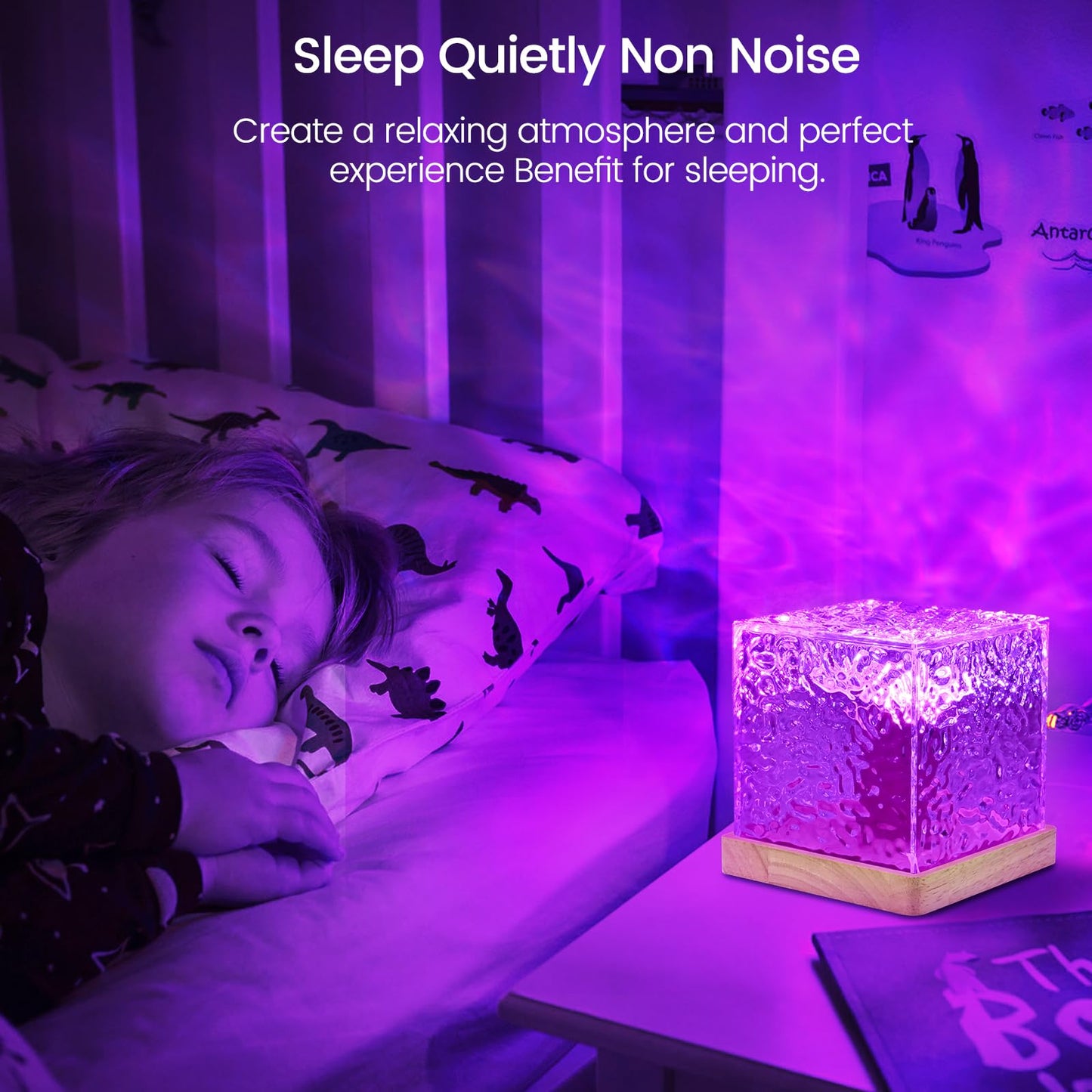 Meinice Starry Sky Projector, LED Night Light 3D
