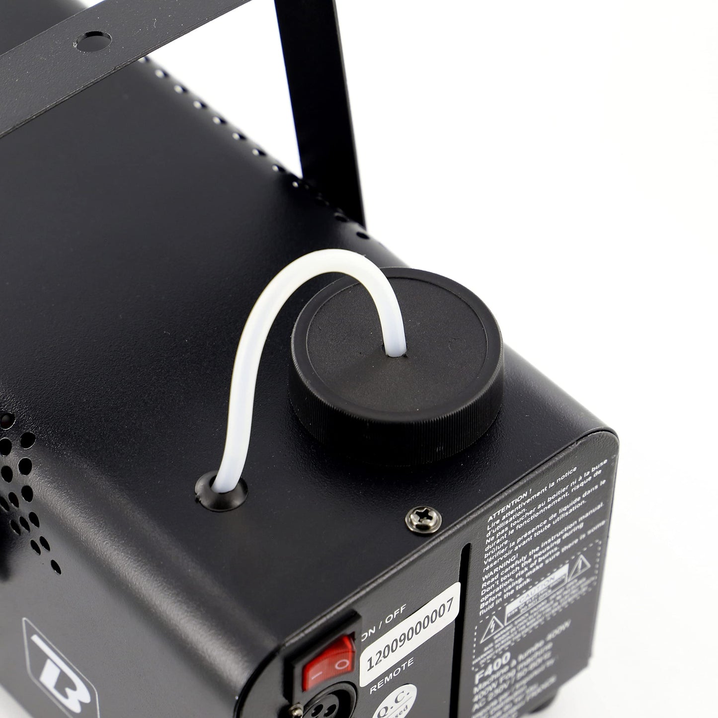 BOOMTONE DJ Smoke Machine F400 Black (400W, Wired Remote)
