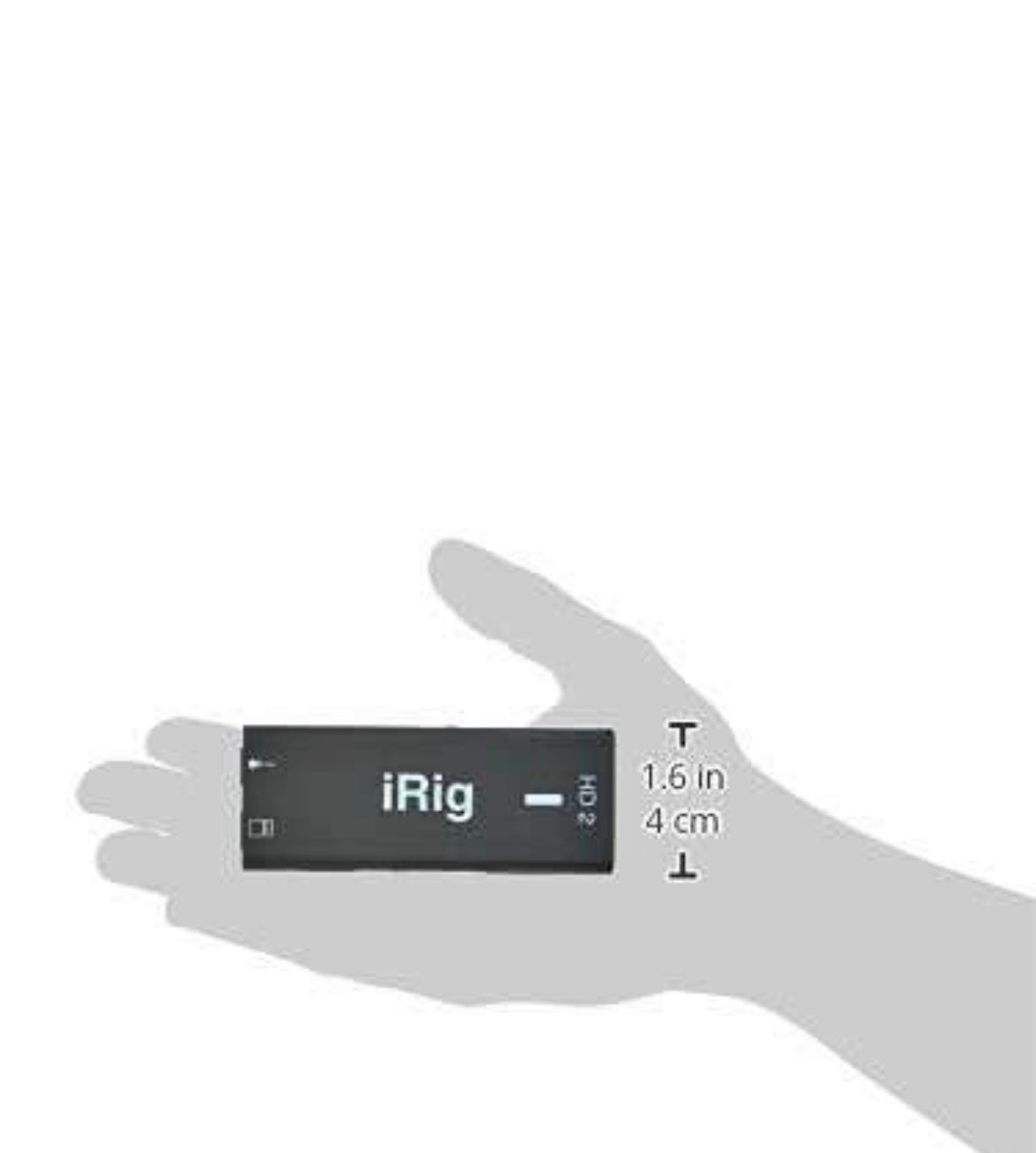 IK Multimedia iRig HD 2 guitar audio interface for iPhone, iPad, Mac, iOS and PC with USB-C