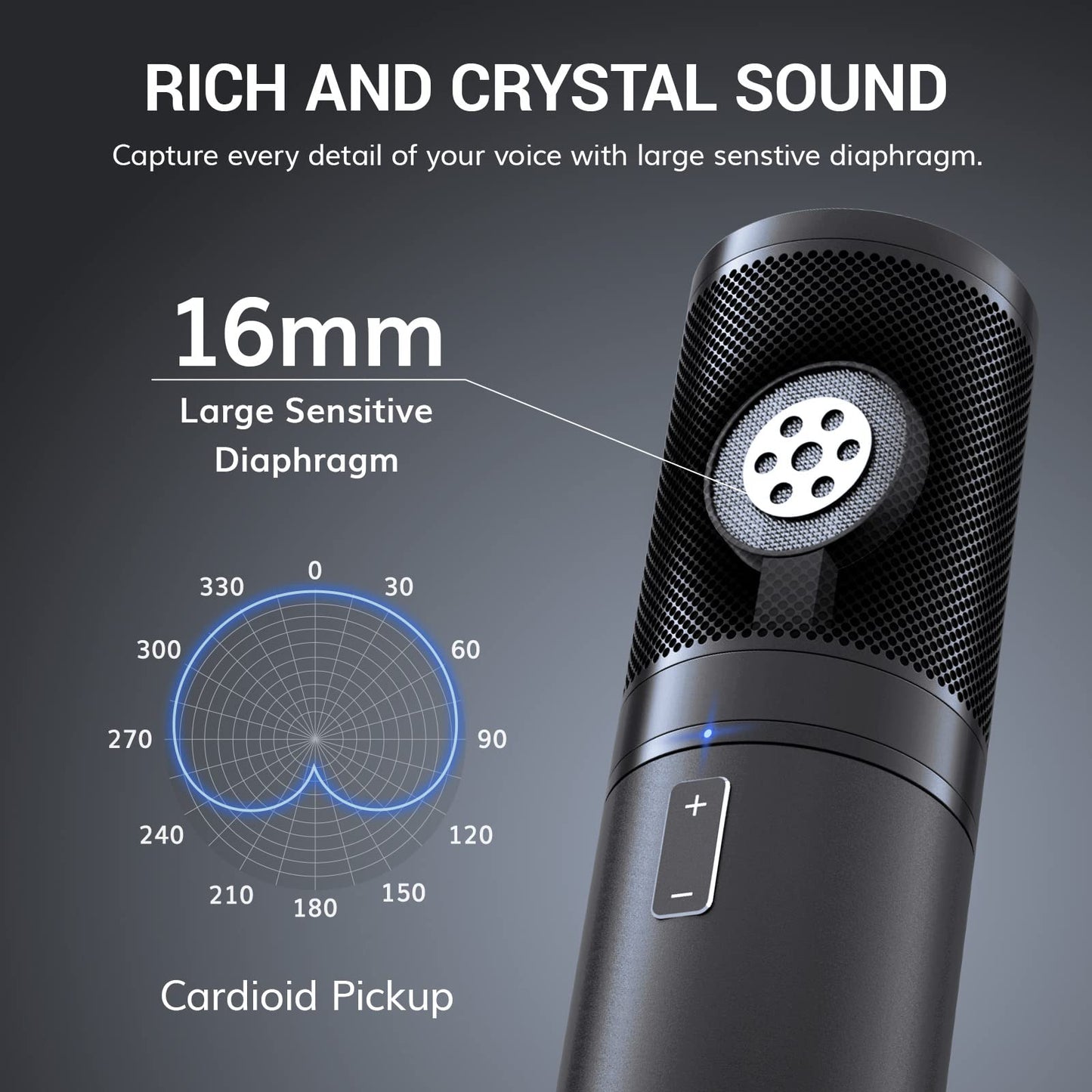 TONOR USB Podcast Microphone, Gaming PC Studio Streaming Mic Kit