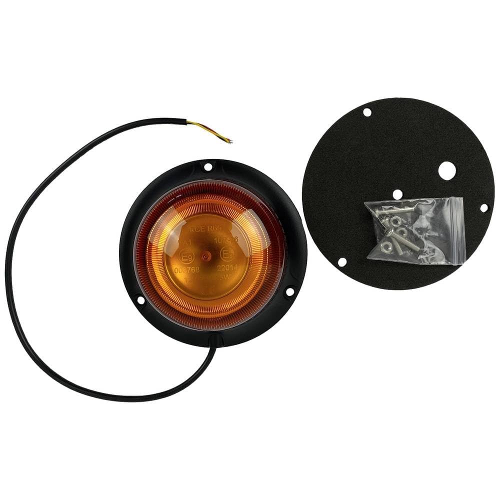 Berger & Schröter Mini LED Warning Light Fixed Mount 12/24