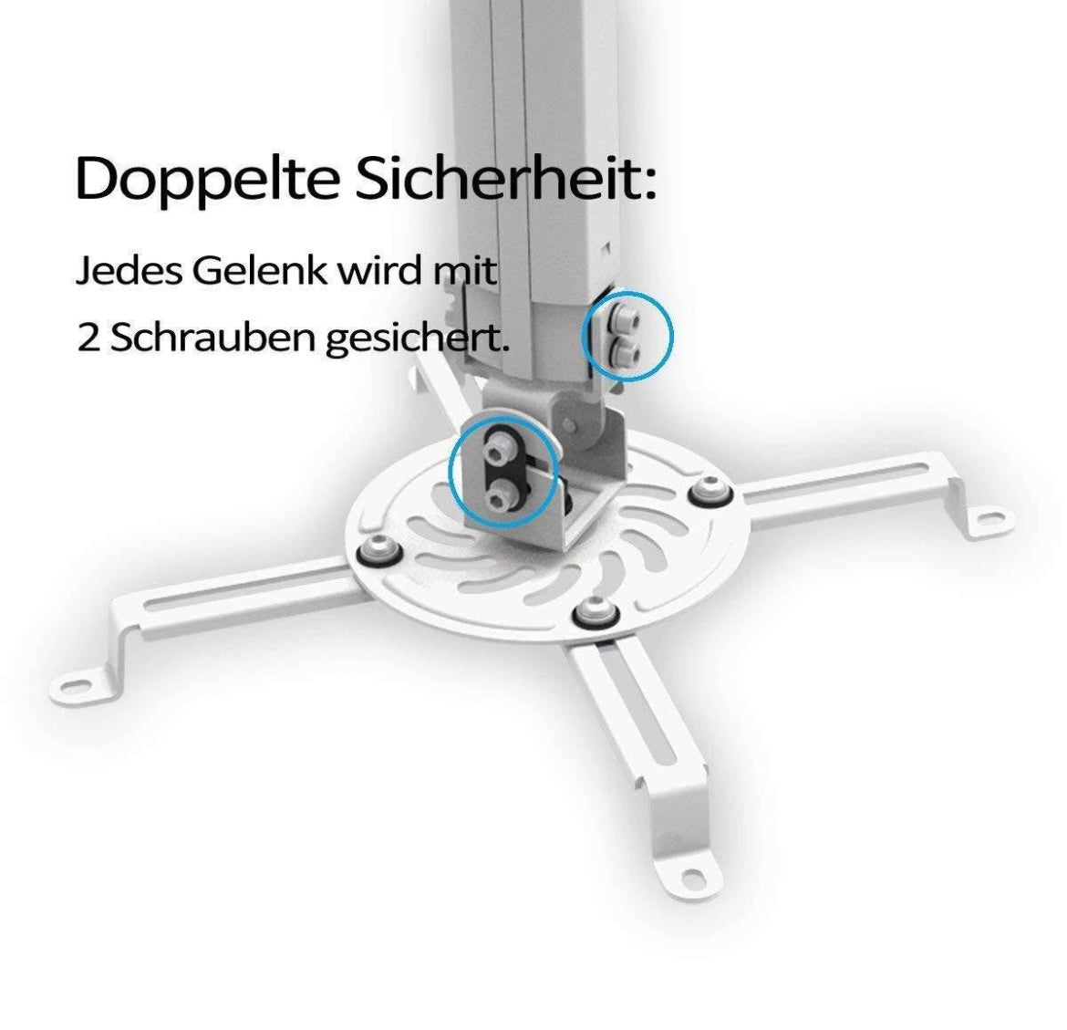 Savonga® video projector ceiling mount