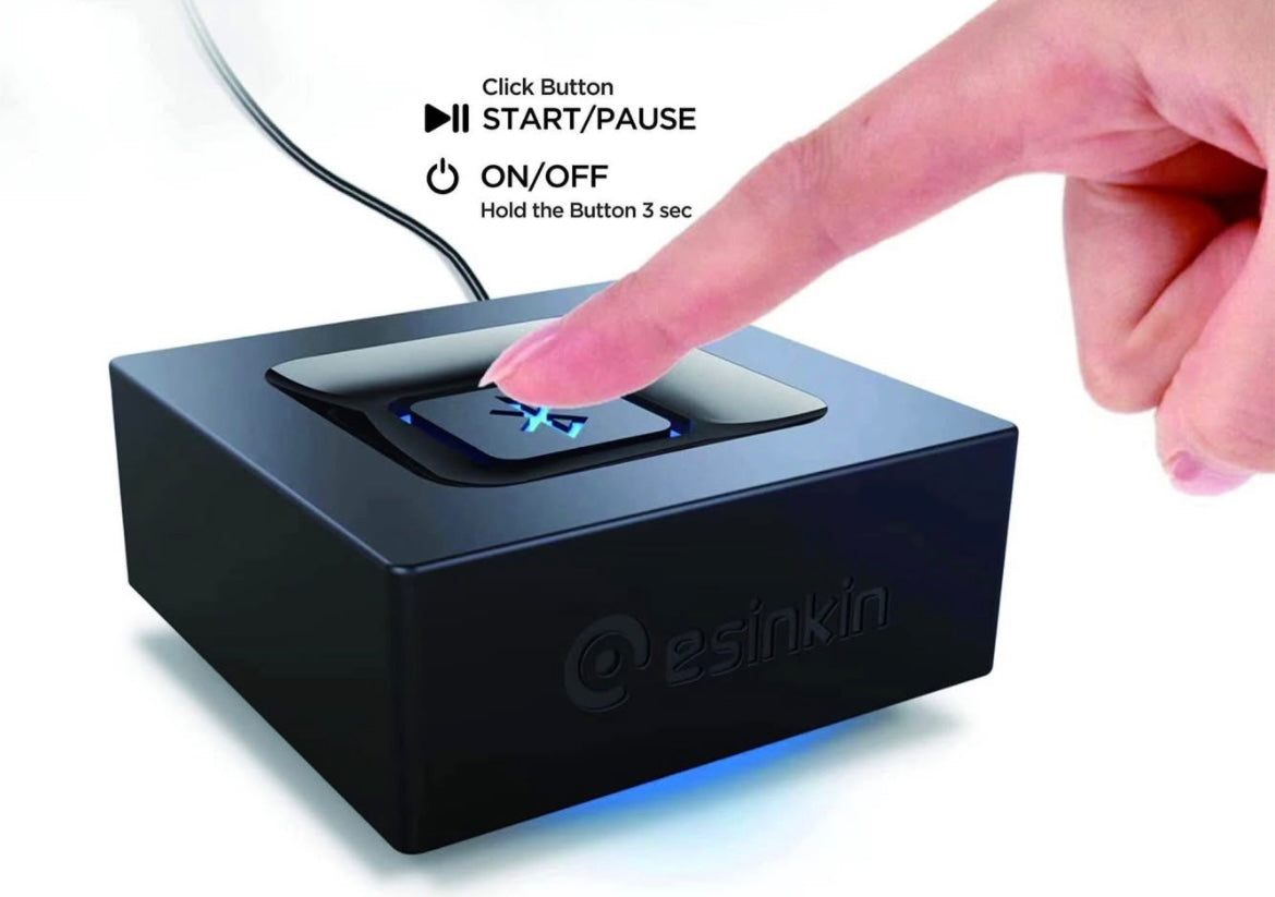esinkin Bluetooth Audio Adapter for Music Streaming Sound System