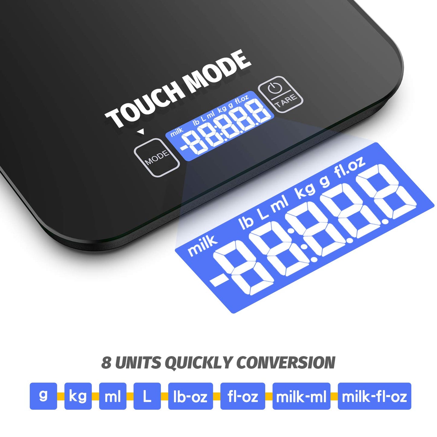 Digital Kitchen Scales 15 kg / 33 lb Digital Kitchen Scales