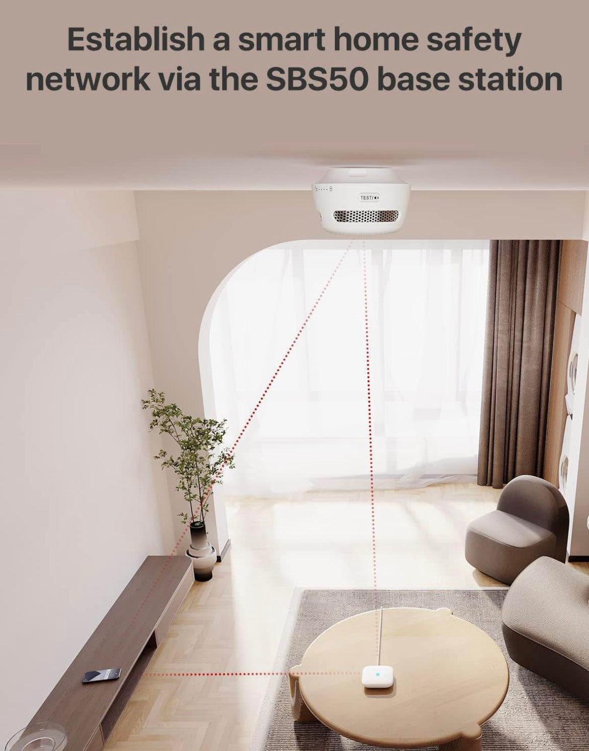 X-Sense Smart Home Base Station, 2.4 GHz Wi-Fi Required, Enhance Your Home Safety Network