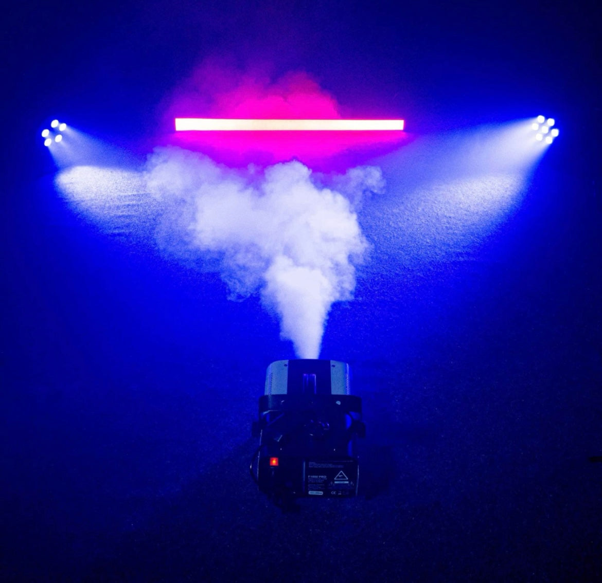 BoomToneDJ F1000 Pro 1000W portable smoke machine, High speed 150m3/min, 1.2L tank, Smoke projection