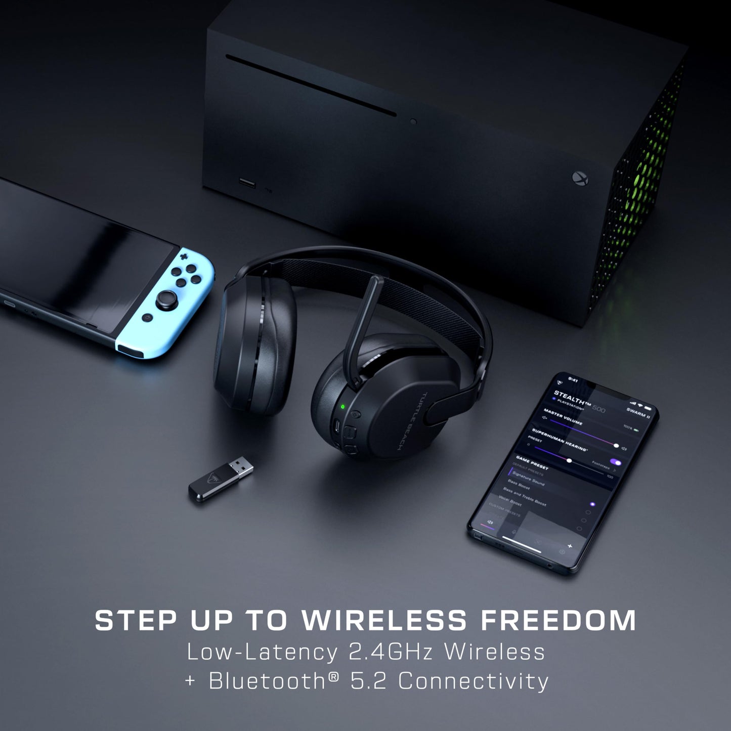 Turtle Beach Stealth 500 Wireless Gaming Headset Licensed for Xbox Series X|S