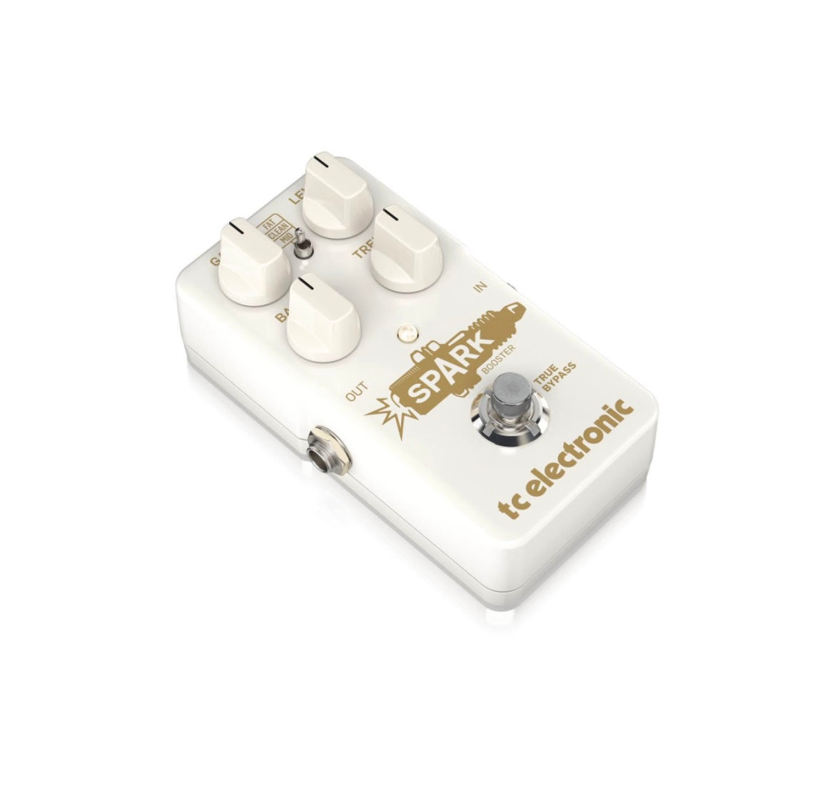 TC Electronic SPARK BOOSTER Awesome Booster Pedal with Gain Control and Active EQ
