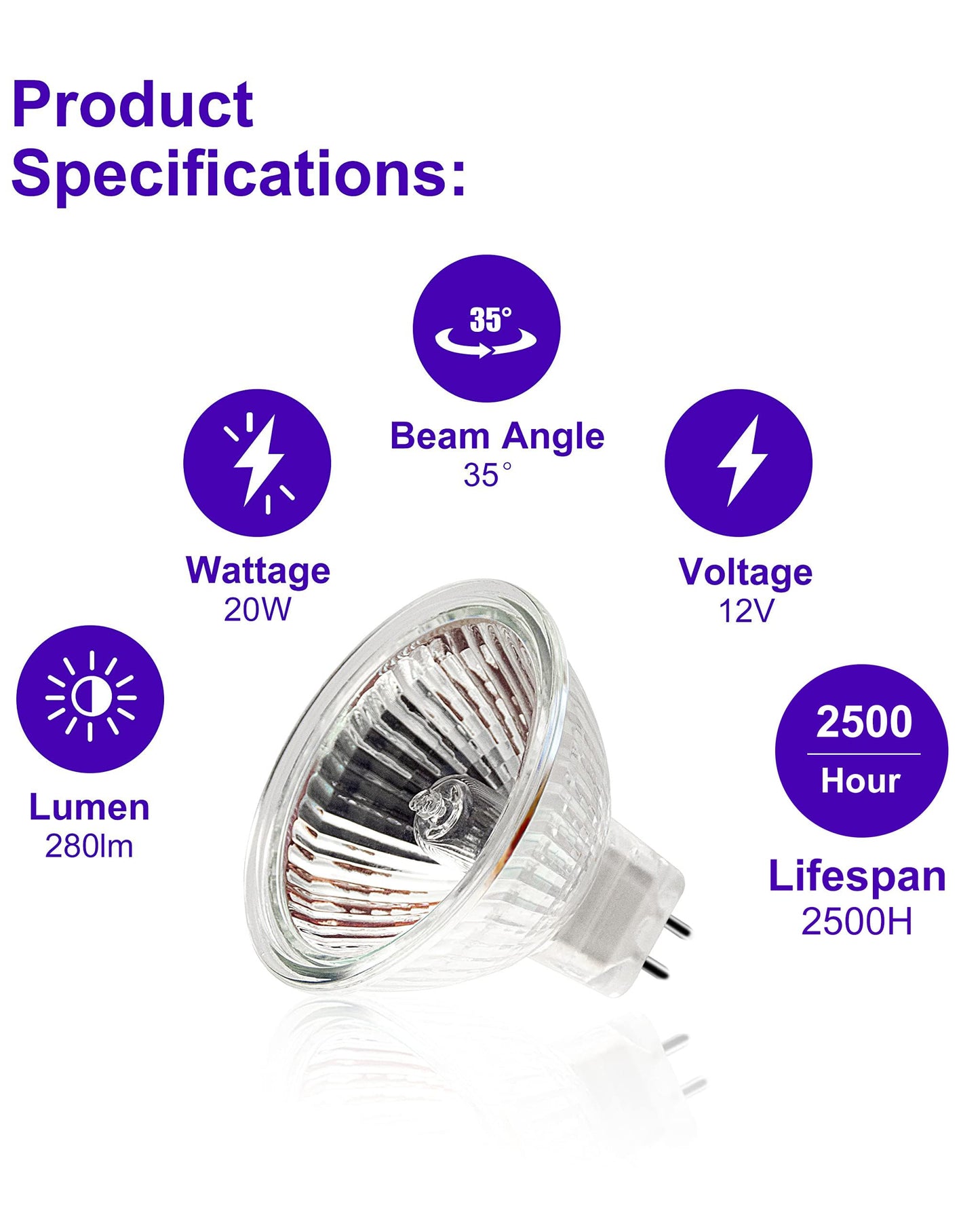 Jaenmsa MR16 20W 6P