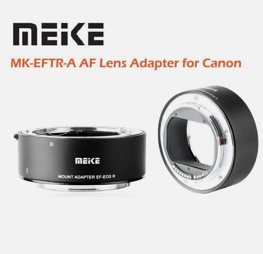 MEIKE MK-EFTR-A Auto Lens Adapter for Canon EF/EF-S/RF Lens to Canon EOS-R Mount