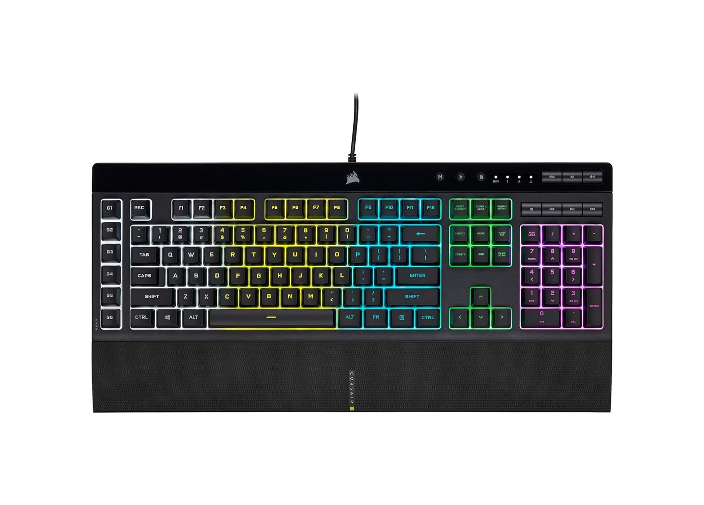Corsair K55 RGB PRO Membrane Wired Gaming Keyboard – IP42