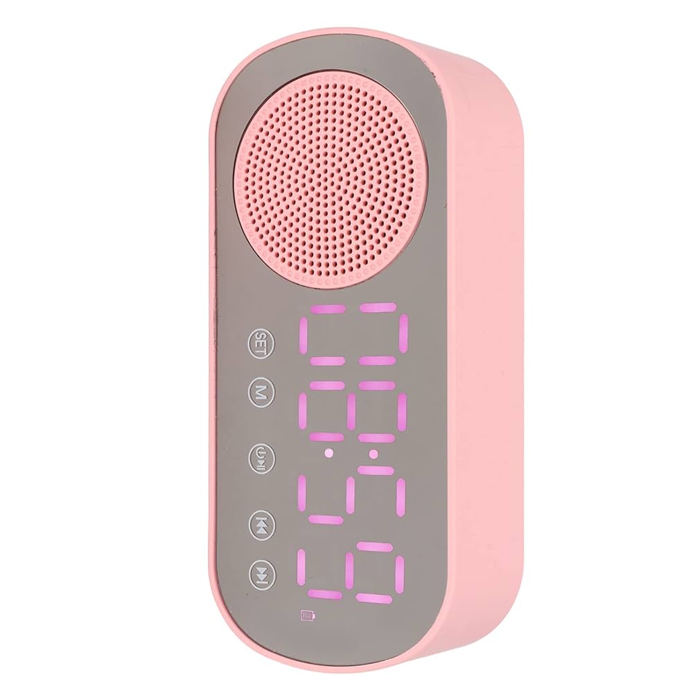 Bluetooth Alarm Clock, HiFi Speaker, FM Radio, Digital Clock
