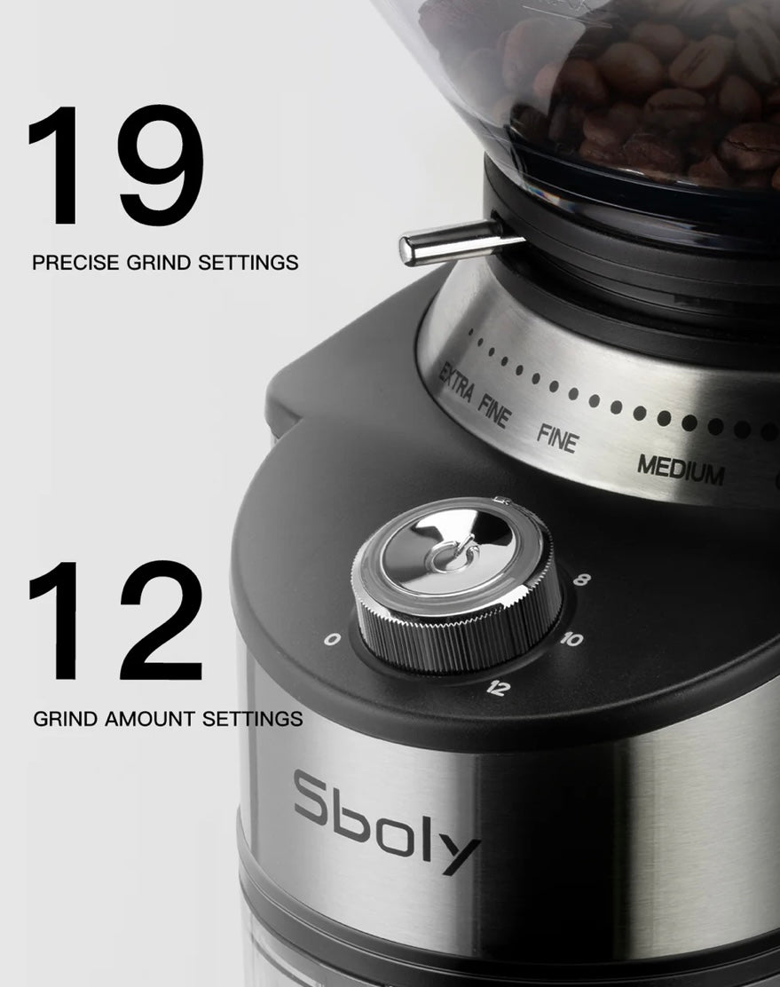 Sboly Automatic Coffee Grinder SYCG-801 200W 200G