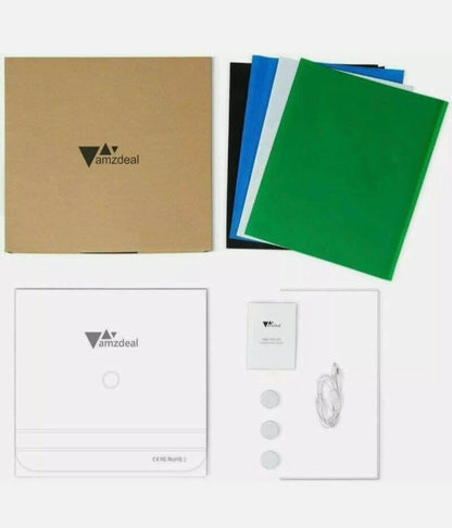 AMZDEAL 40x40 CM Portable Studio Light Box