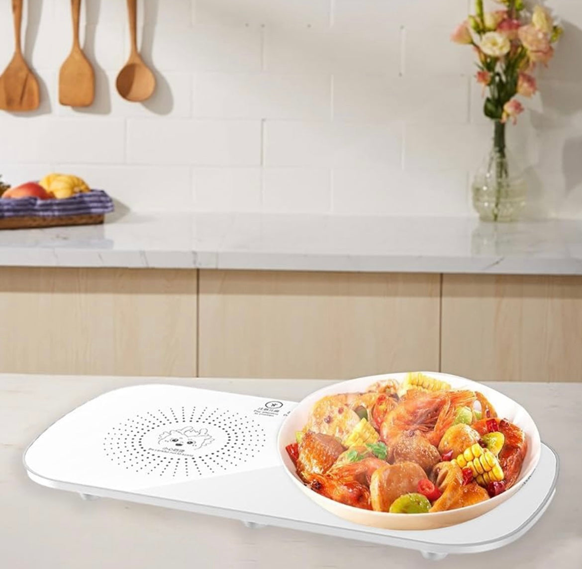 Electric Food Warming Tray Food Dish Warmer for Buffets Housewarming Kitchen