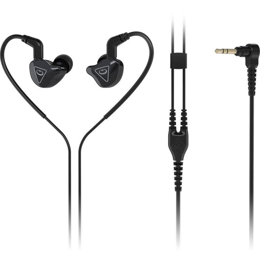 Behringer MO240 Studio Monitoring Earphones with Dual Hybrid Drivers