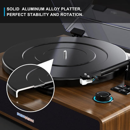 DIGITNOW WOODEN WIRELESS TURNTABLE CONVERTER