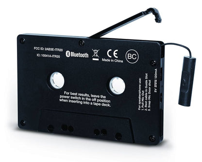 Ion Audio Cassette Adapter Bluetooth Music Receiver