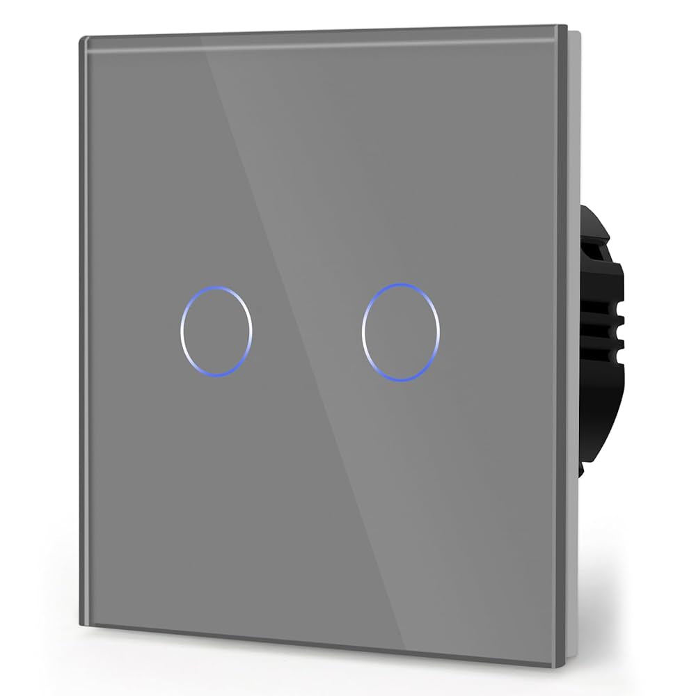 BSEED Touch Light Switch,Standard Touch Sensitive Bathroom SMART