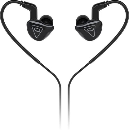 Behringer MO240 Studio Monitoring Earphones with Dual Hybrid Drivers