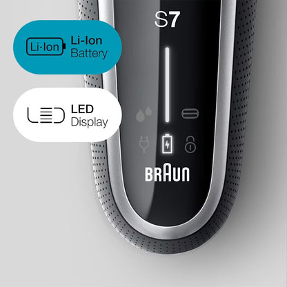 Braun Series 7 71-S7200cc Wet & Dry shaver with SmartCare centre