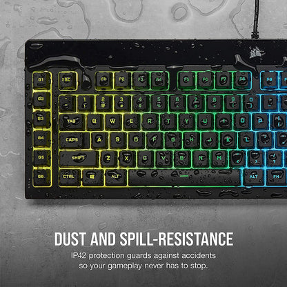 Corsair K55 RGB PRO Membrane Wired Gaming Keyboard – IP42
