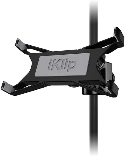 IK Multimedia Page Turner Pedal and Tablet Microphone Stand Mount Kit, Bluetooth Controller Pedal