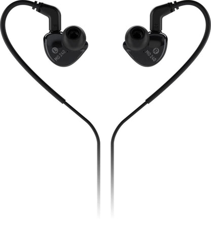 Behringer MO240 Studio Monitoring Earphones with Dual Hybrid Drivers