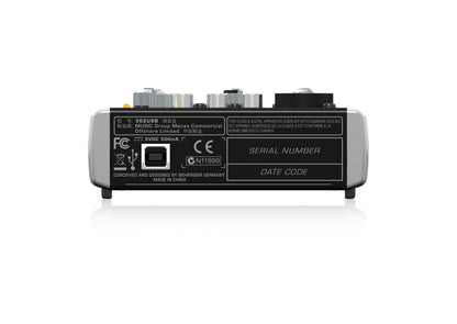 Behringer XENYX 302USB Premium 5-Input Mixer with XENYX Mic Preamp and USB/Audio Interface