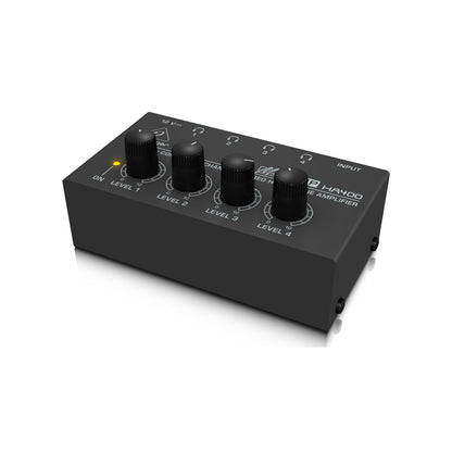 Behringer MICROAMP HA400 Ultra-Compact 4 Channel Stereo Headphone Amplifier