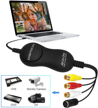 DIGITNOW! VIDEO CAPTURE, VHS TO DIGITAL CONVERTER