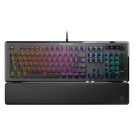 Turtle Beach Vulcan II – Full-Size PC Gaming Keyboard, Titan II Mechanical Switches