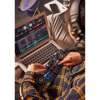 Hercules DJ Control Starlight Compact Controller with Serato DJ Lite