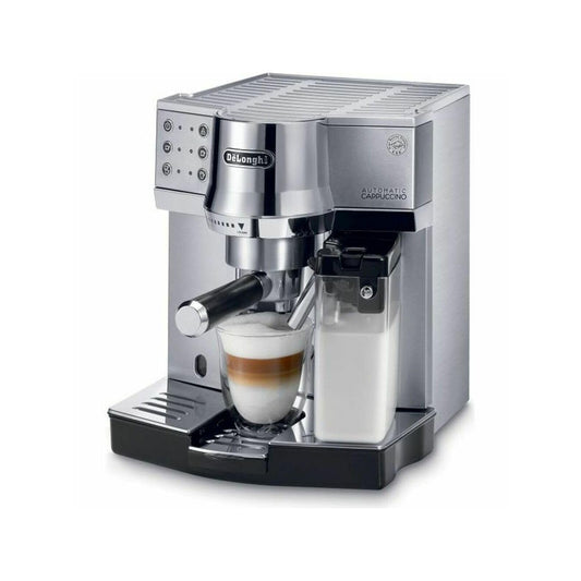 De'Longhi Espresso&Cappuccino Coffee Machine Silver Colour EC850.M